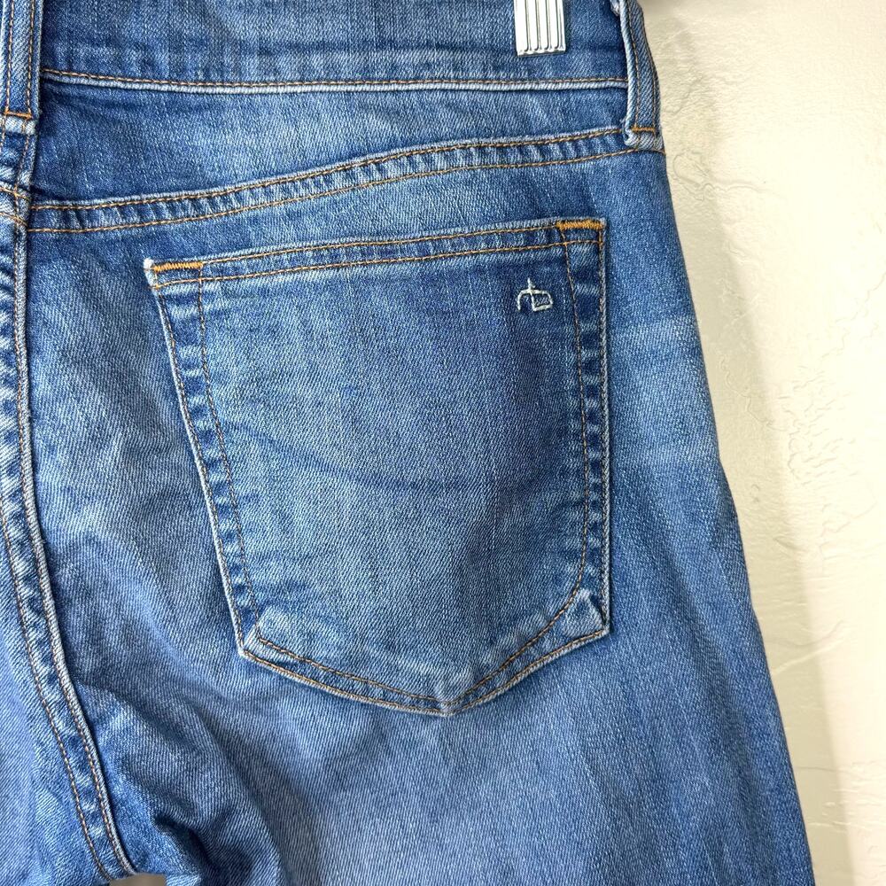 Rag & Bone The Dre Stoke Slim Boyfriend Low-Rise Relaxed Slouchy Fit Jeans - Picture 8 of 10